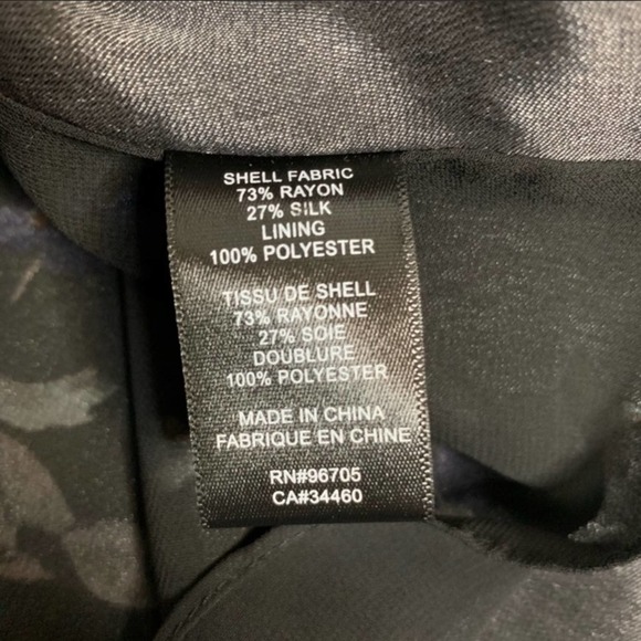 Rebecca Taylor star burnout floral print blouse - Picture 6 of 7